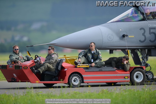 2013-06-28 Zeltweg Airpower 0477 Saab JAS 39 Gripen - Hungarian Air Force
